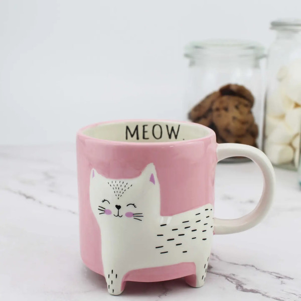 Cute Animal Kaffeebecher Katze