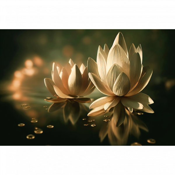 Water Lily - Decoupage Papier